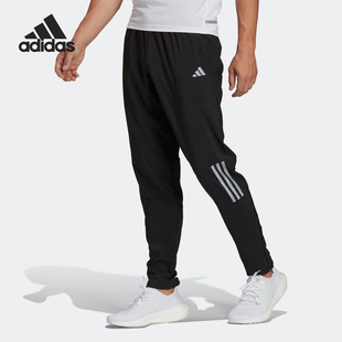新款 Adidas 阿迪达斯正品 春季 HR6611 男子跑步运动休闲长裤