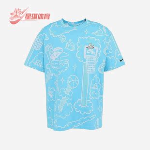 男子运动休闲圆领印花短袖 Nike 耐克正品 新款 416 T恤DZ2699