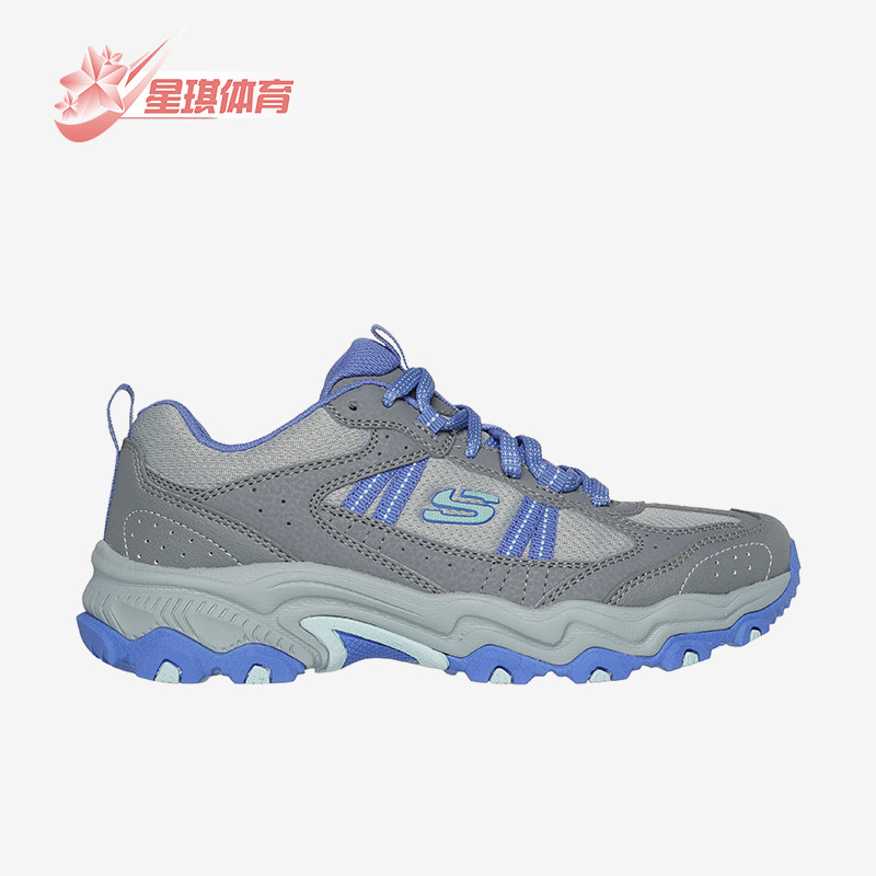 Skechers/斯凯奇正品新款女士休闲系带登山徒步缓震运动鞋