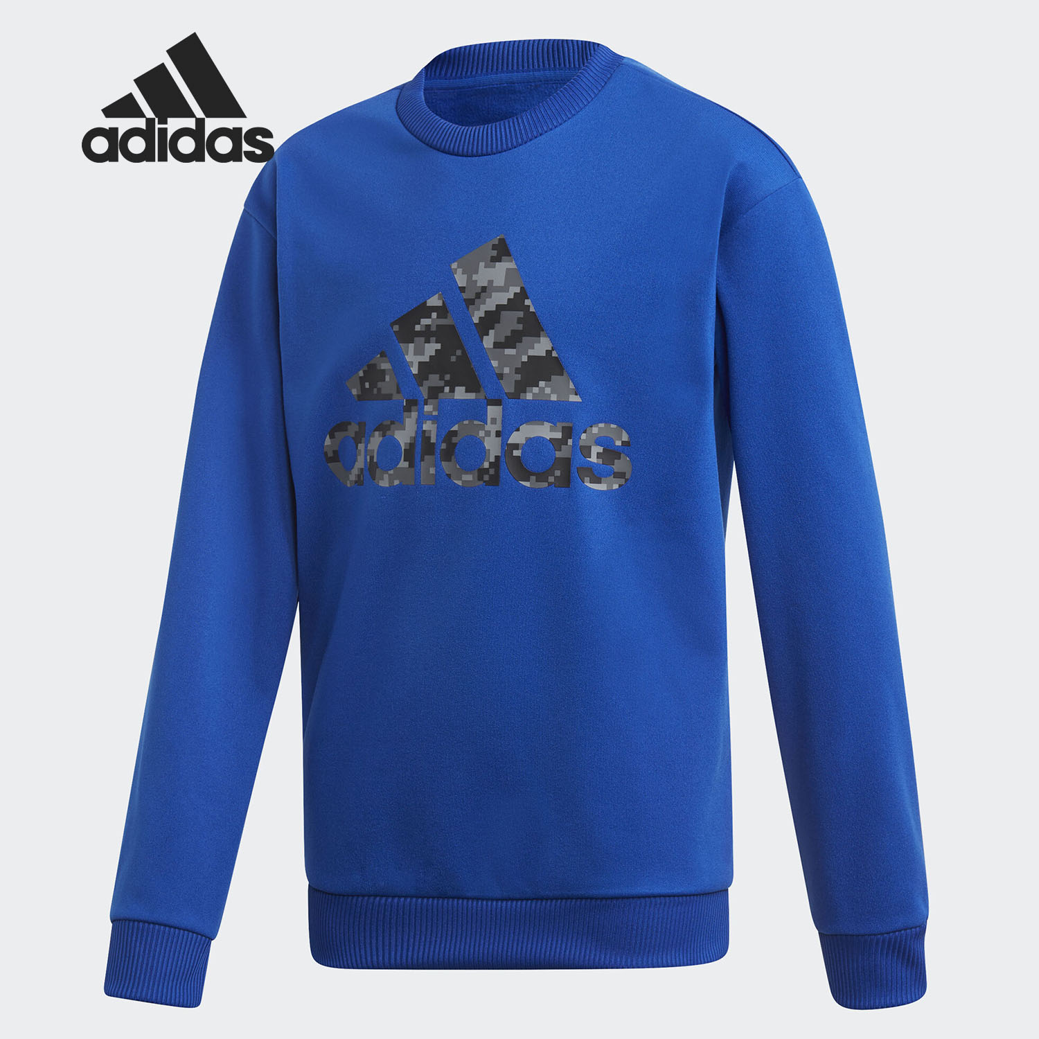 阿迪达斯春季大童运动卫衣