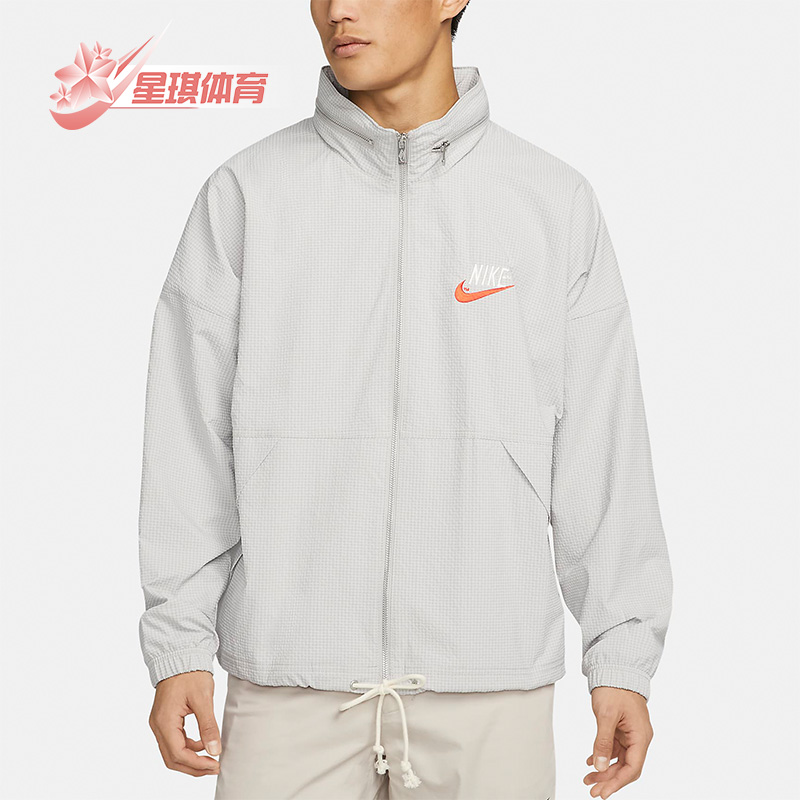 耐克男子梭织运动工装夹克外套