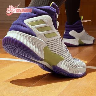 Adidas/阿迪达斯正品PRO BOUNCE 2018男女运动篮球鞋IG4495