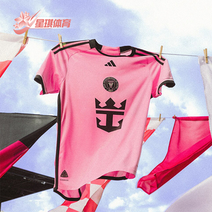 IMCF 阿迪达斯正品 球衣IU0189 AU男士 迈阿密透气短袖 JSY Adidas