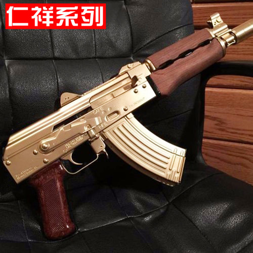 仁祥ak102玩具枪电动声光模型ak47不可发射软弹儿童74u/m吃鸡道具