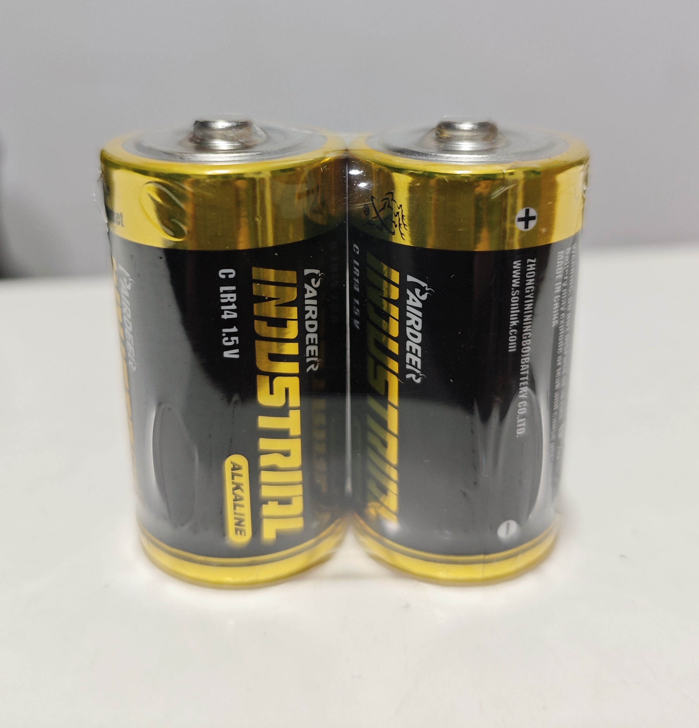 双鹿电池 碱性电池1.5V 2号 UM2 LR14  c型 12粒包邮价