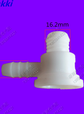 ID8白色直角单向阀适用于长安比亚迪亚大废气刹车真空管止回阀