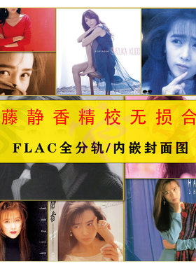 【音浪潮无损音源】工藤静香 精校合集40辑FLAC分轨