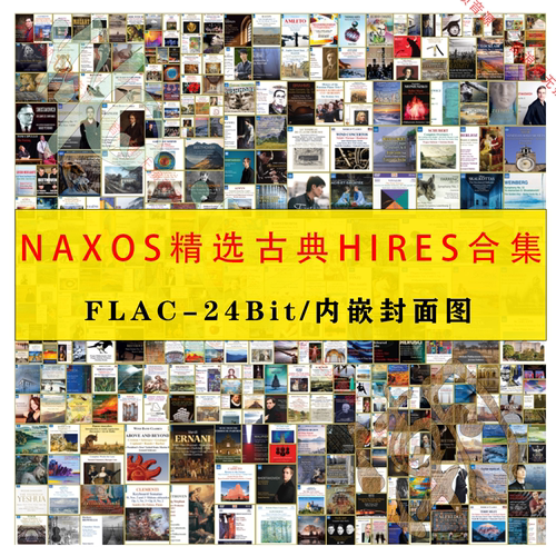 拿索斯NAXOS 【音浪潮古典系列】 精选HIRES系列第一辑内嵌封面图