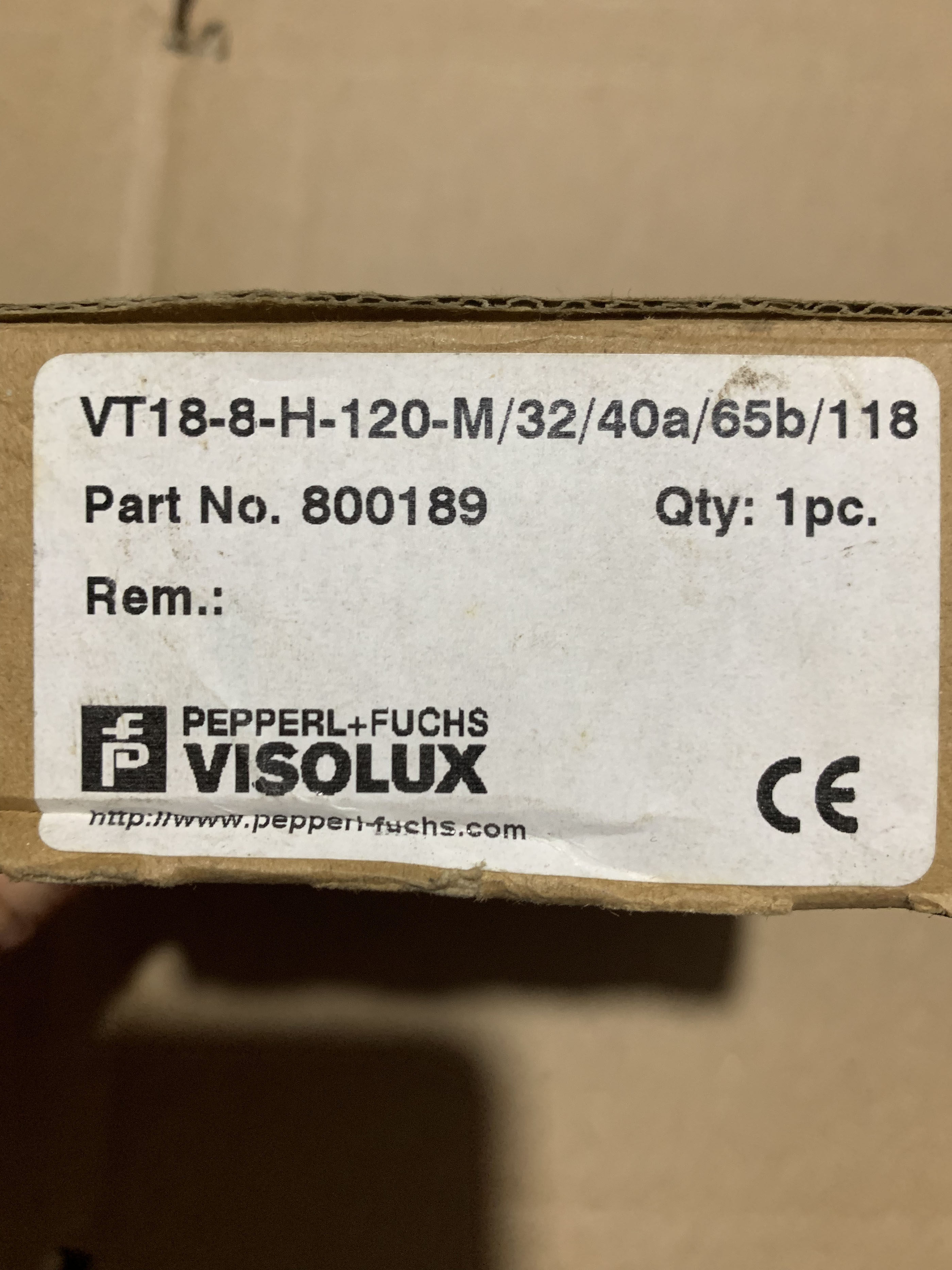 vt18-8-h-120-m/32/40a/65b/118 800189 p f倍加福 全新 e