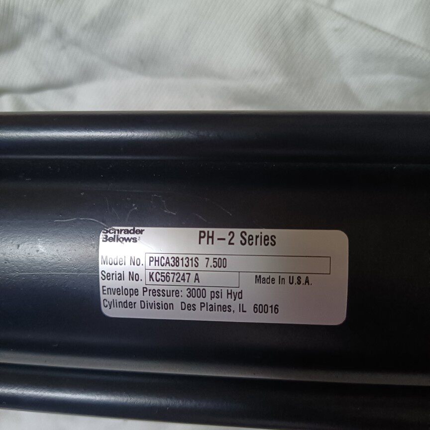schrader-bellows 油缸 ph-2,kc567247a,3000psi phca38131s7.500
