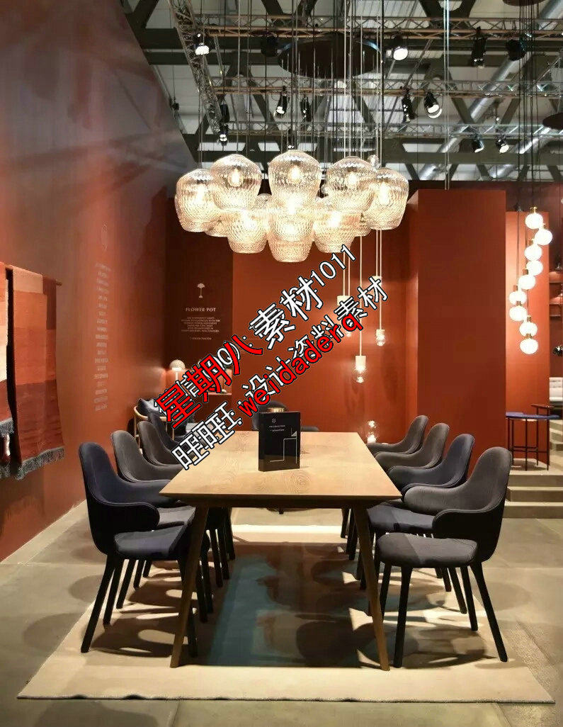 2017更新米兰家具展实景照片家具灯具饰品参考素材家具设计参考