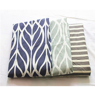 被套单件涤棉印花布外贸尾货特惠价单人宿舍被罩150x210褥子套1米