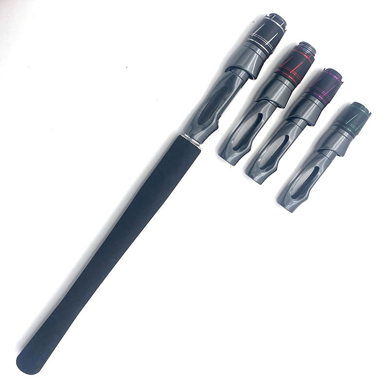 OVS路亚改装轮座轮座直柄路亚轮座路亚改竿配件DIY鱼竿轮座OVS