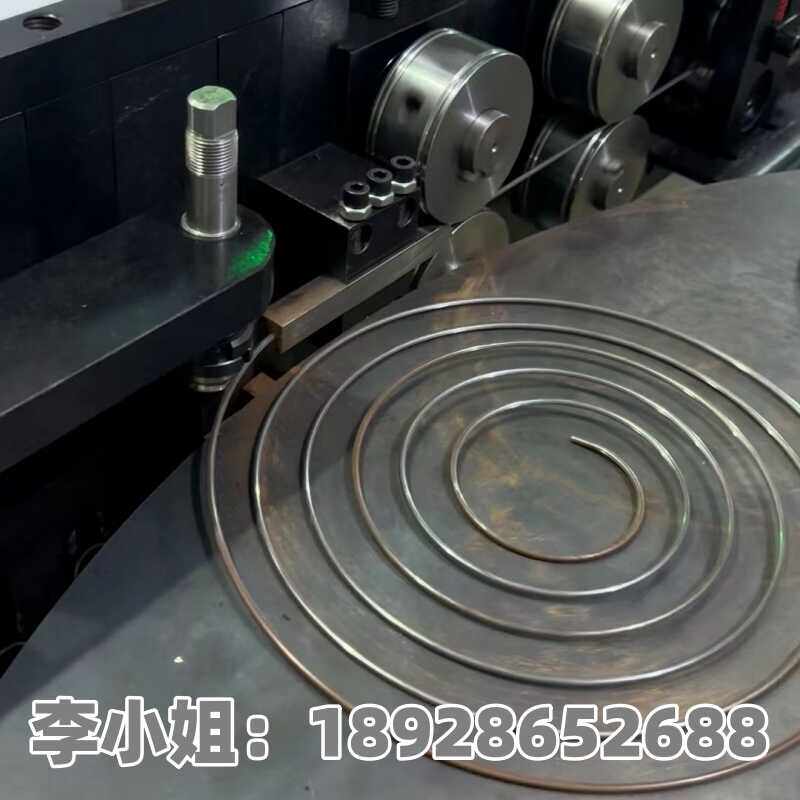 工业风机网罩成型螺旋卷圆打圈机风扇网罩外内环卷圆成型机滚圆机