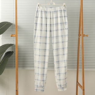 外贸女摇粒绒薄绒抓绒高腰带口袋家居裤睡裤裤子长裤特大码秋冬