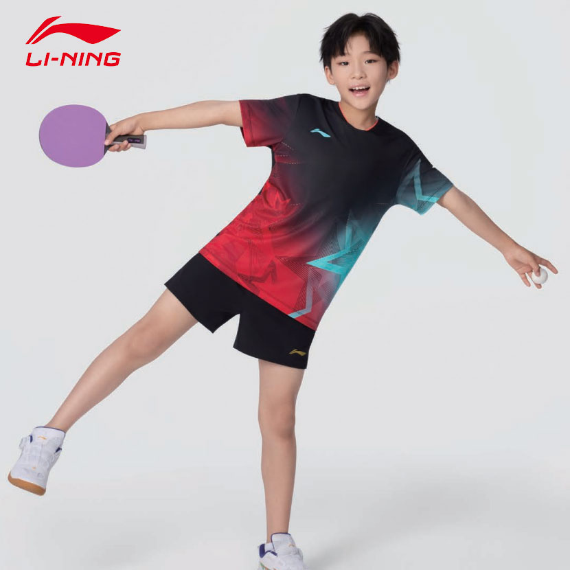 李宁儿童乒乓球服2026新款男女童图片