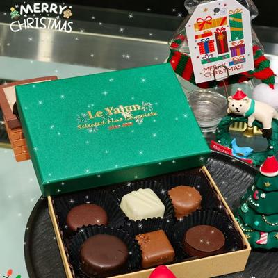 乐雅君生日/新年/情人节/圣诞节节日闺蜜朋友什锦夹心巧克力礼盒