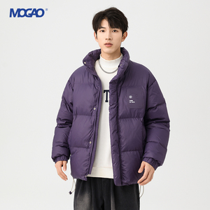MOGAO/摩高2023冬季新款简约立领面包羽绒休闲服外套 641661001