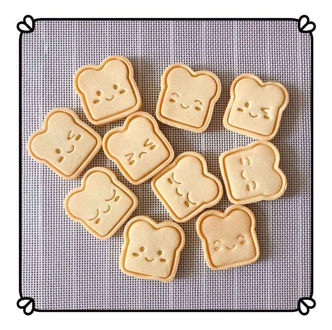 小吐司饼干模3d立体按压式卡通 三明治宝宝早餐模 diy烘焙工具