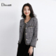 迪图法式 小香风外套女士秋冬新款 高品质优雅轻奢短外套