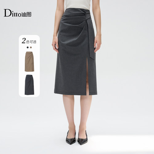 Ditto/迪图2025秋季新款半身裙