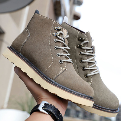 特价马丁靴真皮户外休闲工装靴