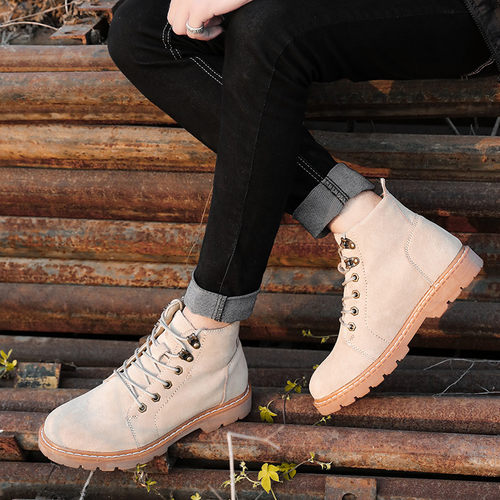 特价真皮马丁靴男靴复古工装靴英伦短靴户外沙漠靴潮流男鞋机车靴 - 封面