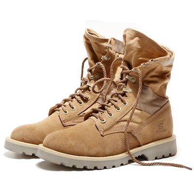 特价真皮复古风透气工装靴沙漠靴