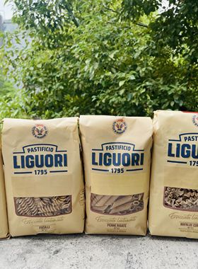 LIGUORI Pasta意大利意古礼直条卷条全麦意大利面