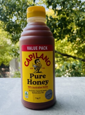 CAPILANO pure honey澳大利亚进口康蜜乐蜂蜜家庭装1kg