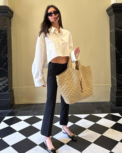 长袖纯棉长袖衬衫随性短款廓形