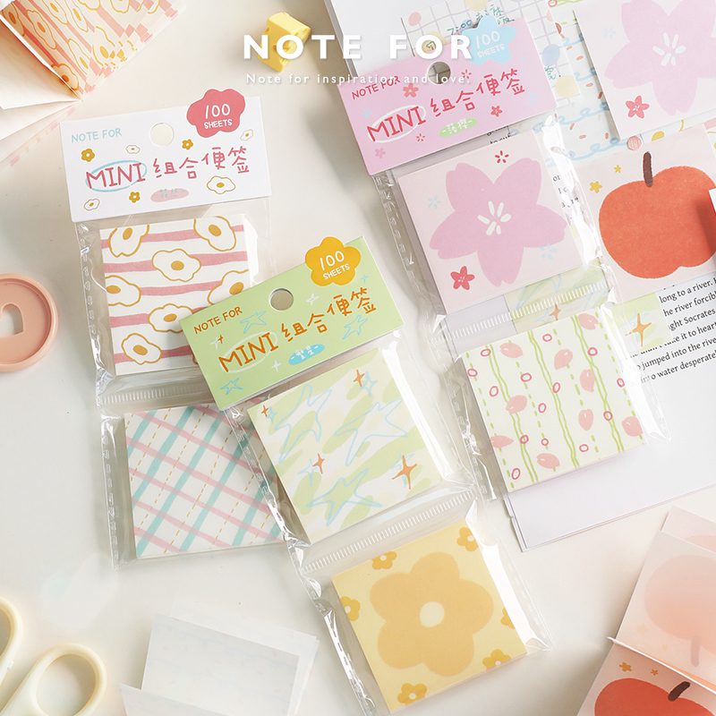 NOTEFOR浮光初日迷你组合便签本