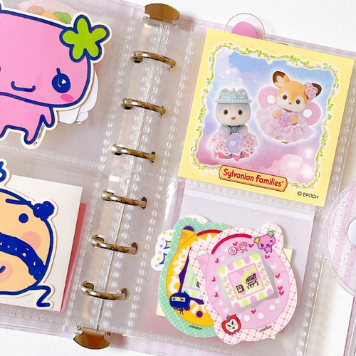 A7活页DIY痛本离型交换本手账