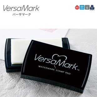 日本月猫Tsukineko VersaMark透明浮水印台浮雕粉用无色液凸水印