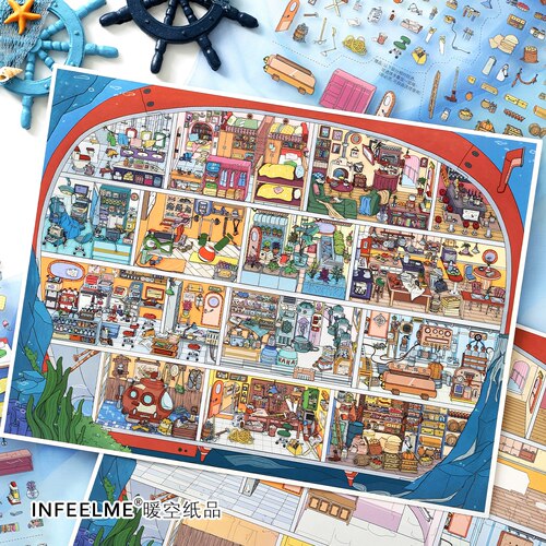 Infeel.Me我的小屋造景贴纸29弹