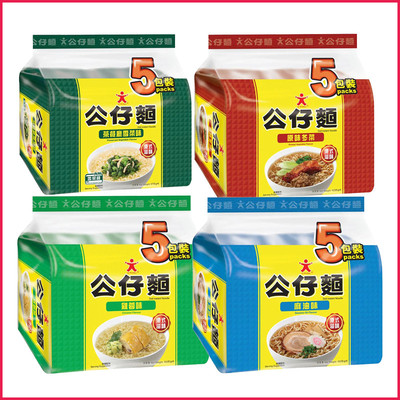 港版公仔面港式滋味多种口味连包