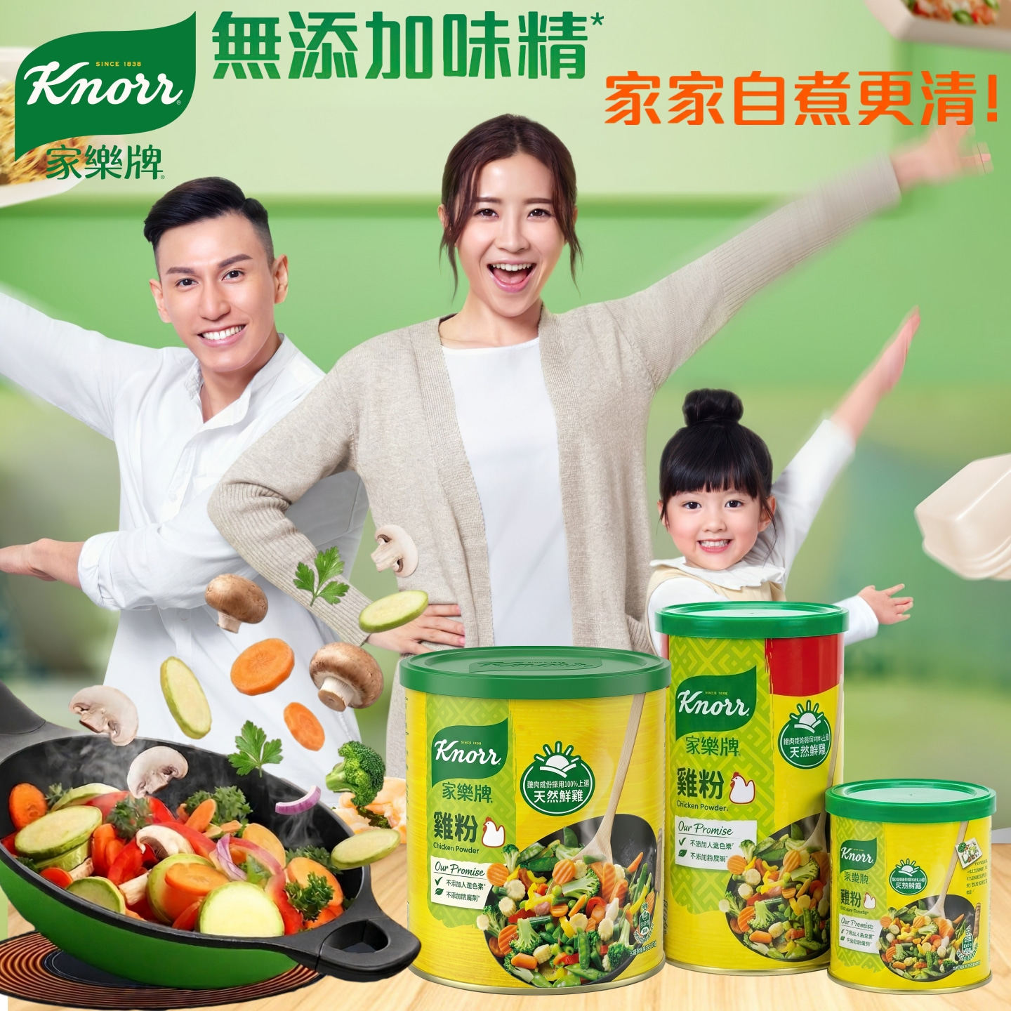 家乐牌鸡粉不添加防腐剂人造调味图片
