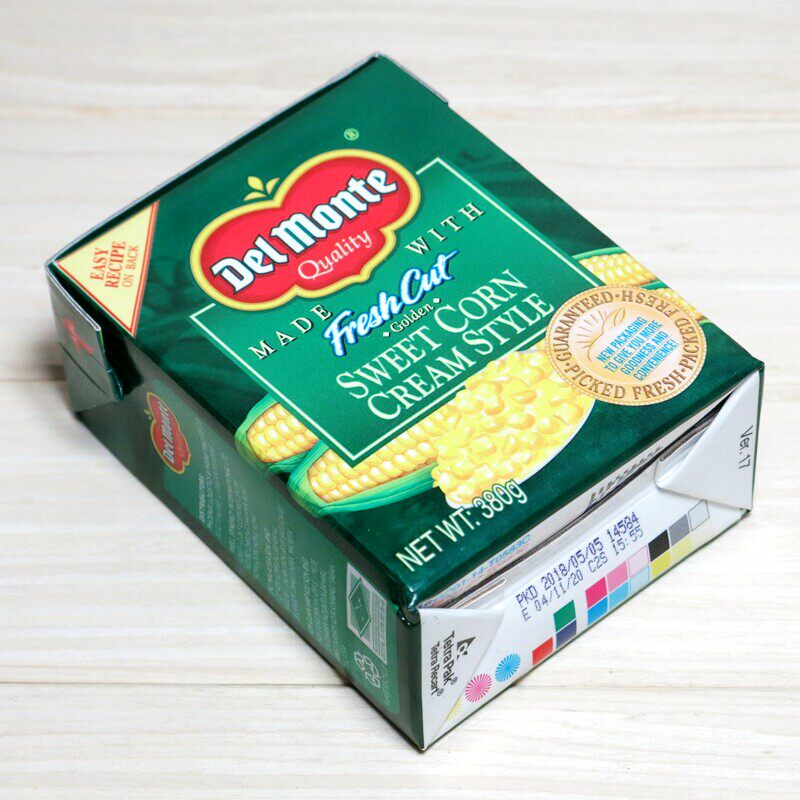 金冠卖家 港版DelMonte/地扪甜玉米羹玉米蓉 粟米羹粟米蓉 380克