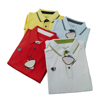 无品牌春季长袖户外长袖POLO衫