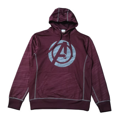 印花美式休闲连帽套头卫衣