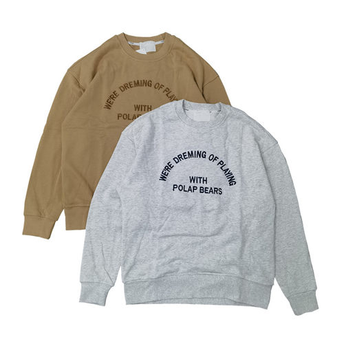 宽松美式复古圆领卫衣中性款