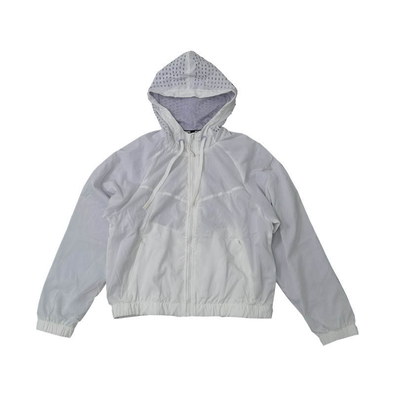 插肩袖连帽开衫防晒外套