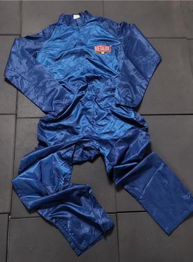 团体班服宽松插肩随性街头嘻哈街舞细条纹春夏薄连体运动风衣Y666