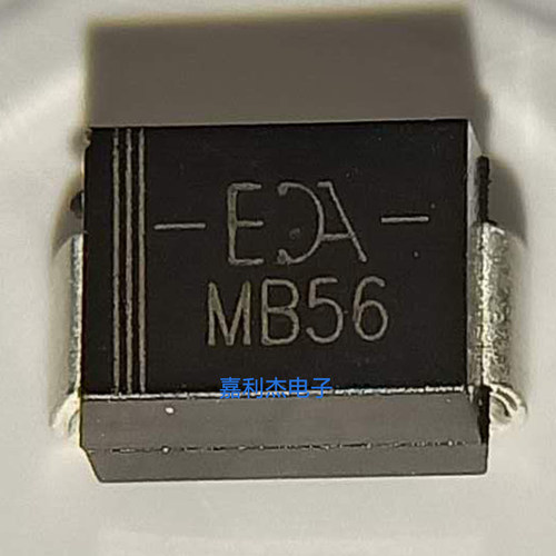 贴片全新MB56低压降肖特基二极管进口原装5A60V封装SMB DO-214AA