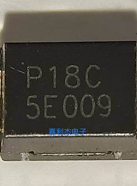 贴片全新P1800SCRP丝印P18C高压触发二极管原装进口力特封装SMB