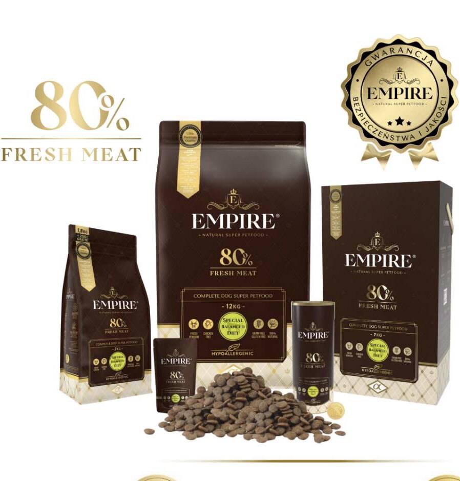 【土豆家】授权现货～波兰EMPIRE超级帝国低温无谷鲜肉成幼犬狗粮