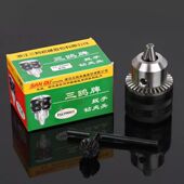 打孔机扳手式 三鸥牌钻夹头 螺纹钻夹头 锥度 夹头 手电钻夹头