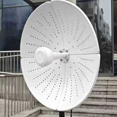 新分体1710-4200MHz  22dBi 4G/5G通信双极化板状抛物面定向天线