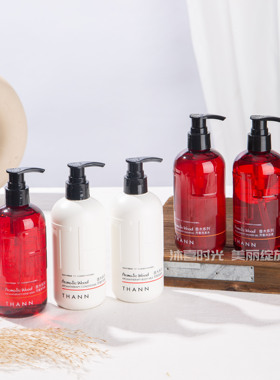 THANN庭润香木系列酒店线洗发水护发素沐浴露润肤乳300ml洗护套装