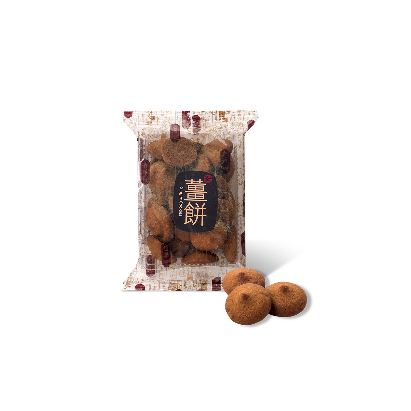 香港进口 老姜饼120克特制话梅姜烘成质感松化香脆可口港澳台地区